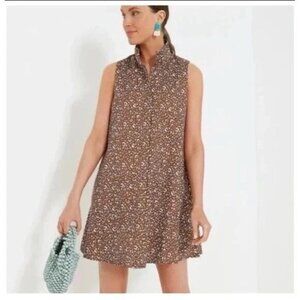 Tuckernuck Cheetah Floral Sleeveless Charlie Dress